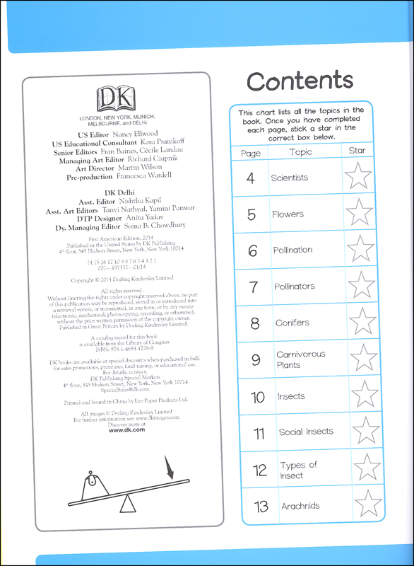 DK Workbooks: Science 2nd Grade | Dorling Kindersley | 9781465417299