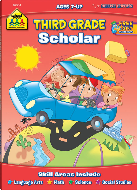 Third Grade Deluxe Scholar Workbook