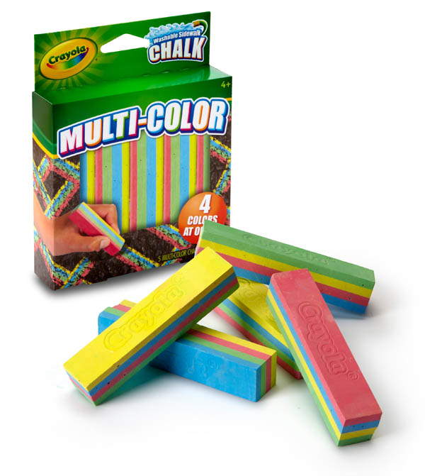 Crayola Washable MultiColor Sidewalk Chalk Crayola