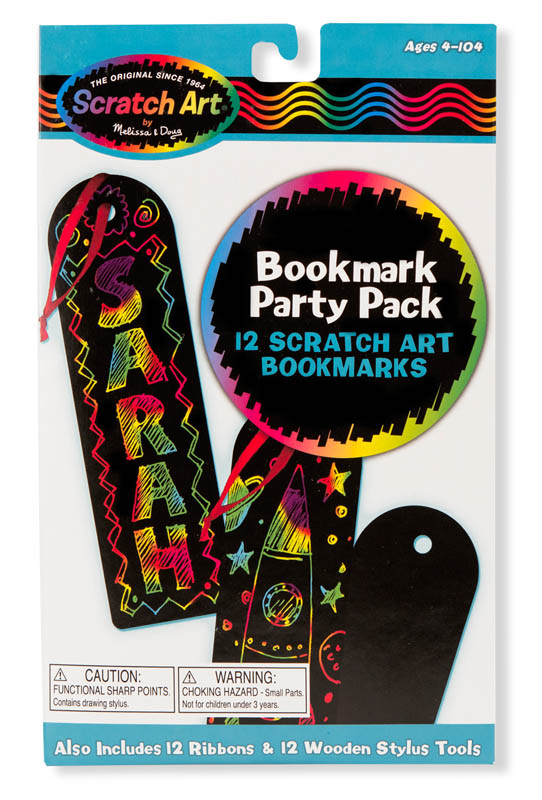 Scratch Art Bookmark Party Pack Melissa & Doug