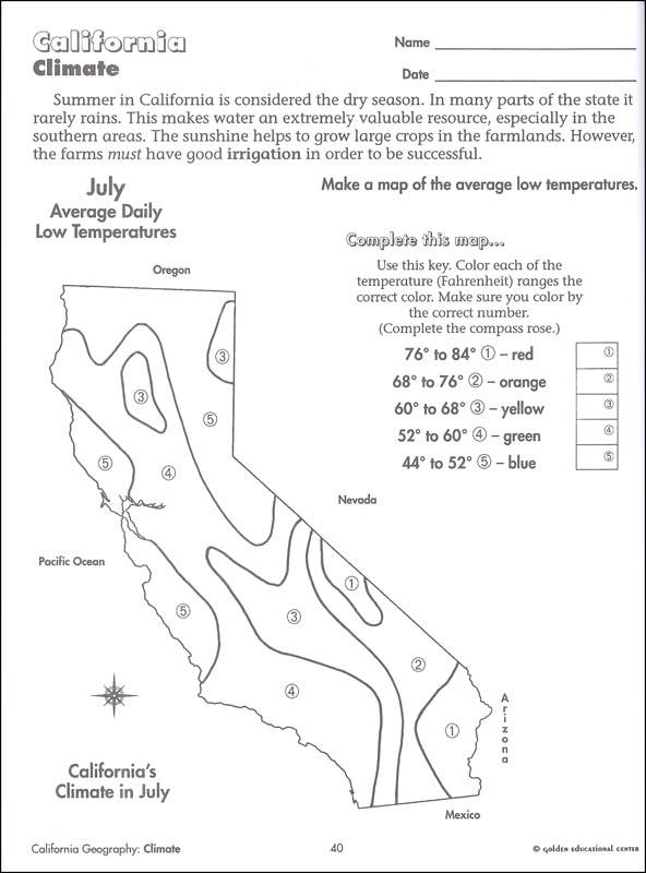 California Geography Golden Educational Center 9781565000285   037512i03 