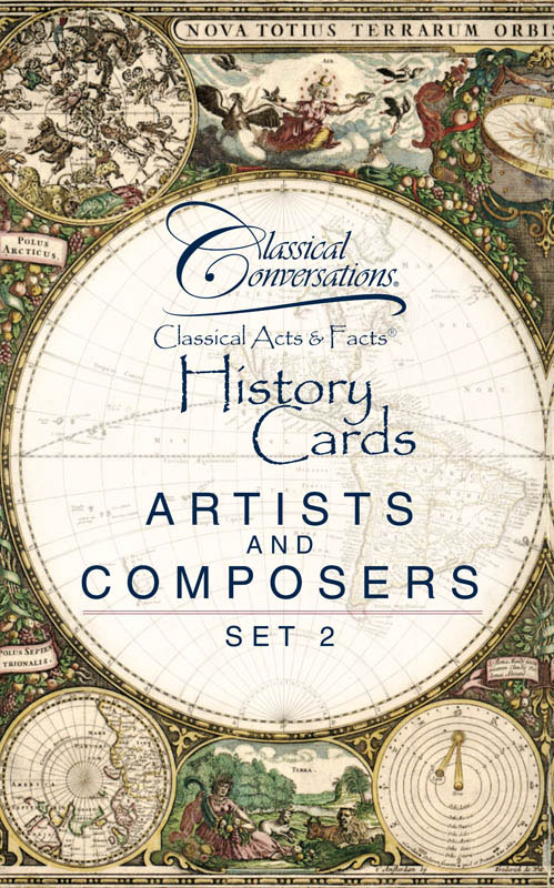 Classical Acts and Facts Cards Artists and Composers Set 2