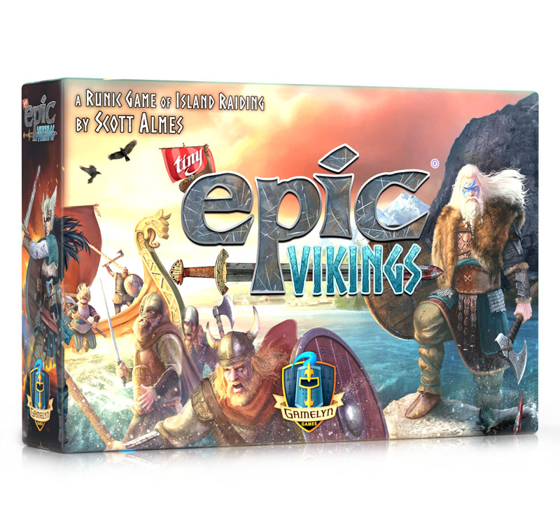 : Gamelyn Game Tiny Epic Vikings Fast Playing 1-4