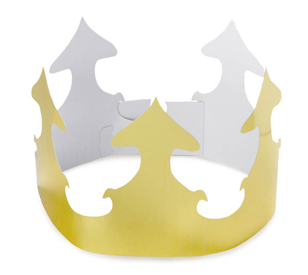 Bright Gold Tag Crown Package of 24 | Hygloss