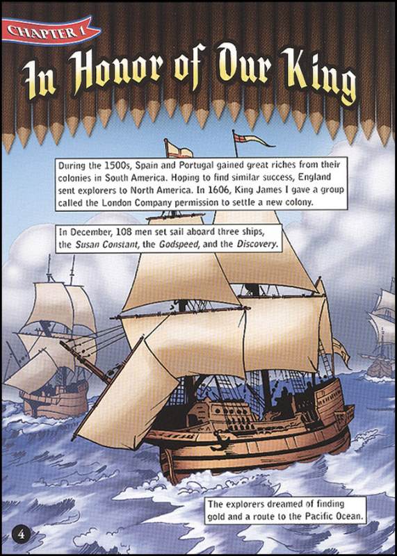 Story of Jamestown (Graphic Library) Capstone Press 9780736862103