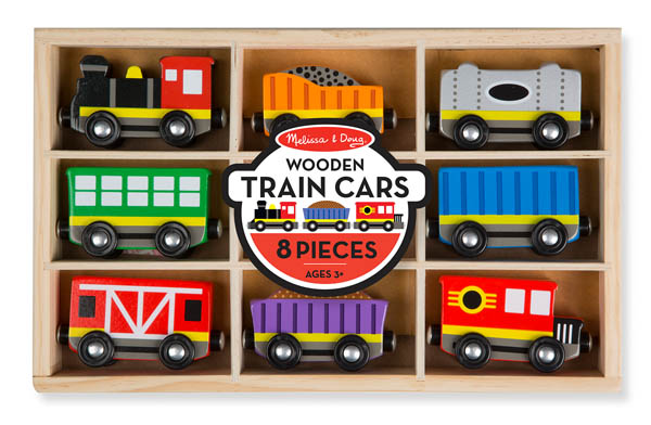 wooden railroad cars