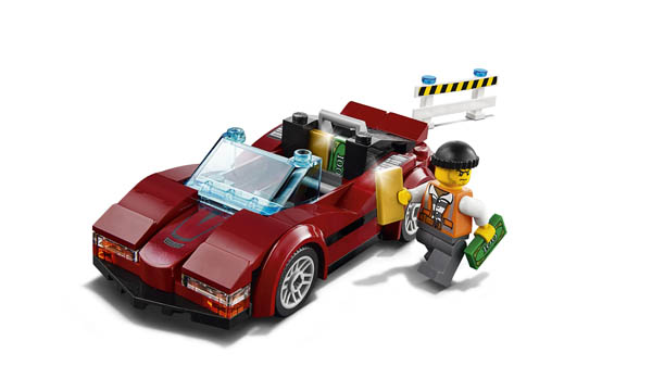 police high speed chase lego