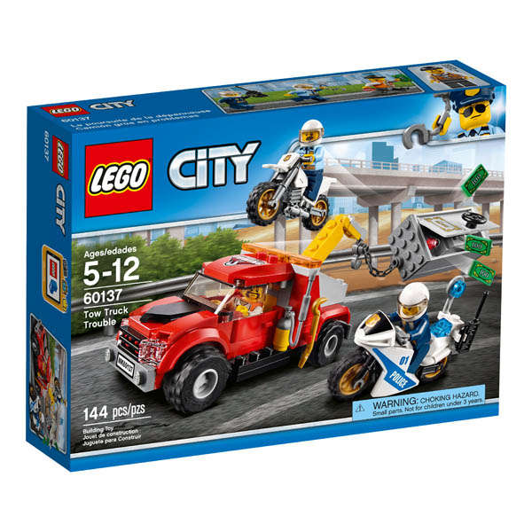 lego city police tow truck trouble 60137