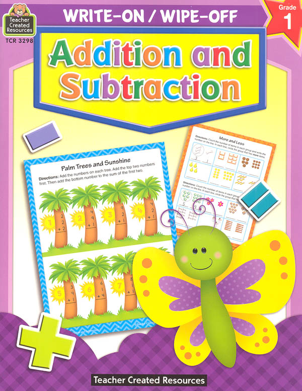Write-On/Wipe-Off Addition and Subtraction