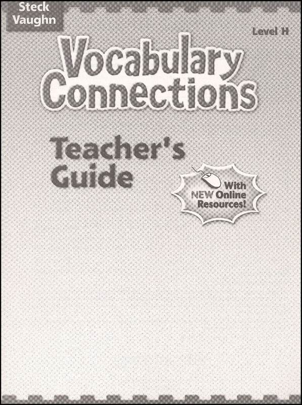 Steck vaughn vocabulary connections