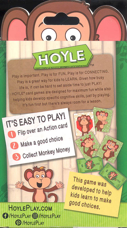 Hoyle Monkey May I Playing Cards Game Brand New 