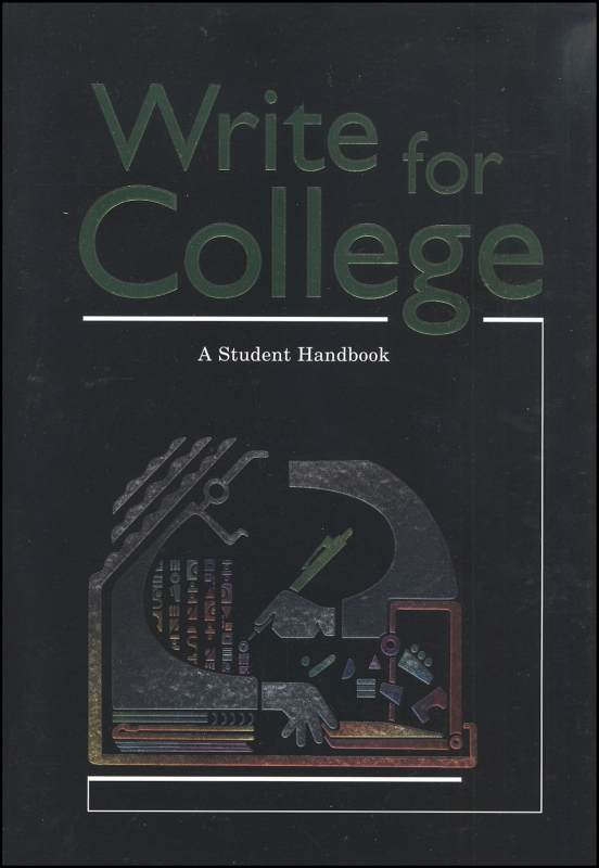 Write for College Handbook (08) softcover