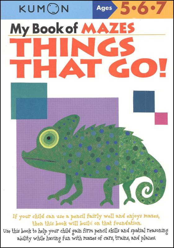 My Book of Mazes-Things That Go!