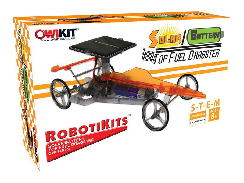 Solar/Battery Top Fuel Dragster Kit