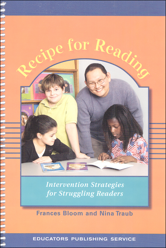 Recipe for Reading Teacher's Manual | Educators Publishing Service