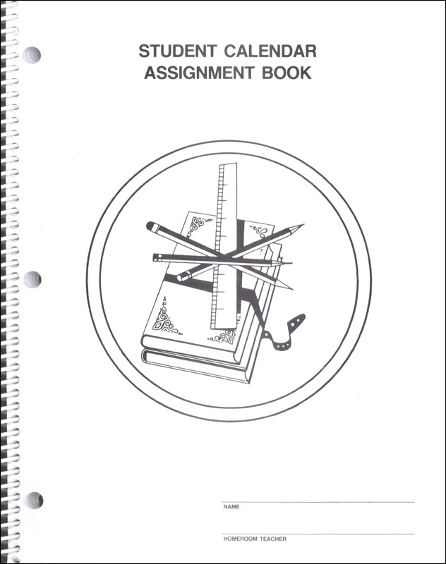 Elementary Non-Dated Assignment Book