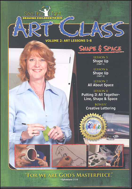 Art Class Volume 2 Lessons 5-8 on DVD