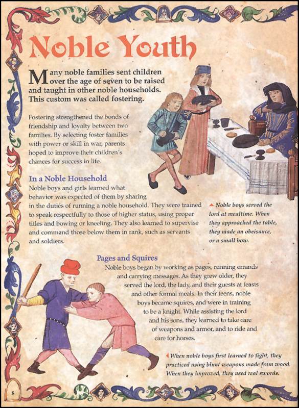Manners and Customs in the Middle Ages Crabtree Publishing Company