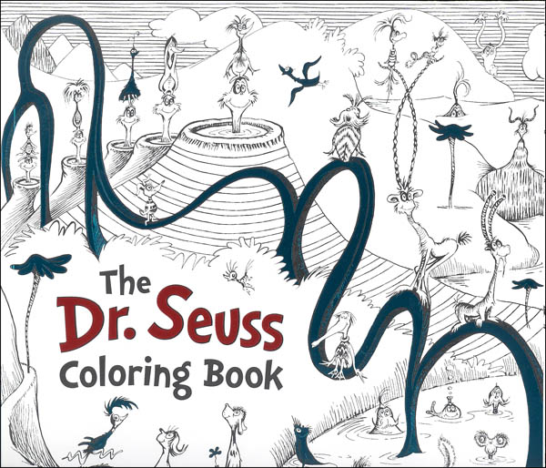 dr seuss coloring page oh the places youll go