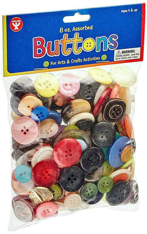 nightmare marriage Active Bag O'Buttons (8 ounces) | Hygloss 