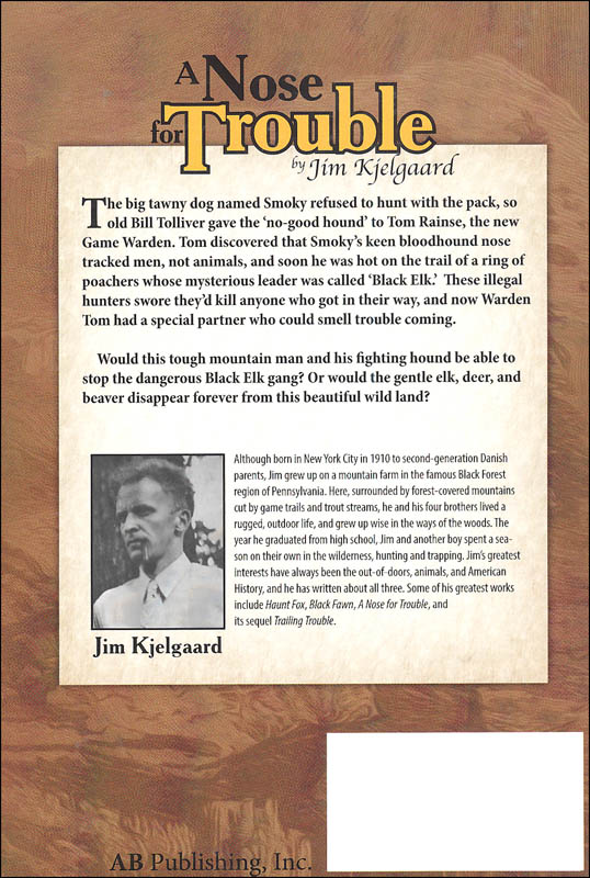 Nose for Trouble (Jim Kjelgaard Stories) AB Publishing 9781597650649