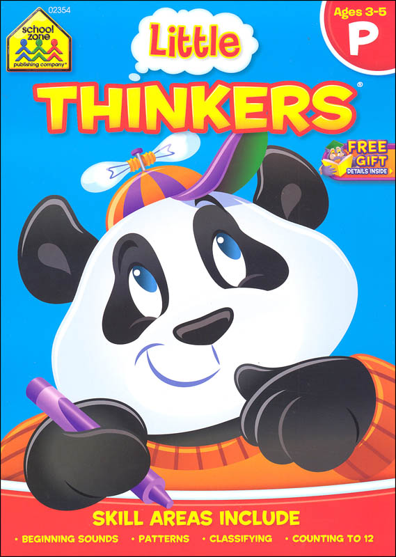 Little Thinkers Preschool (64 pages) | School Zone | 9781601599483