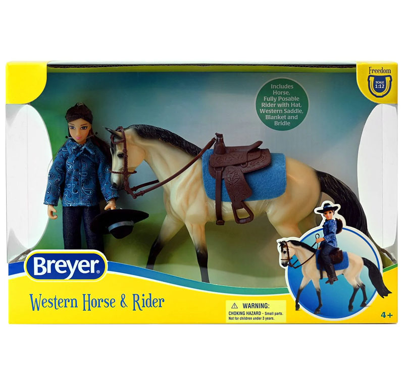 Breyer Classics Western Horse and Rider