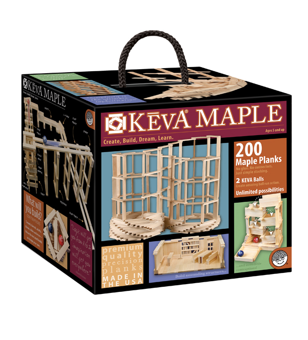 KEVA Maple 200 Plank Set KEVA Planks