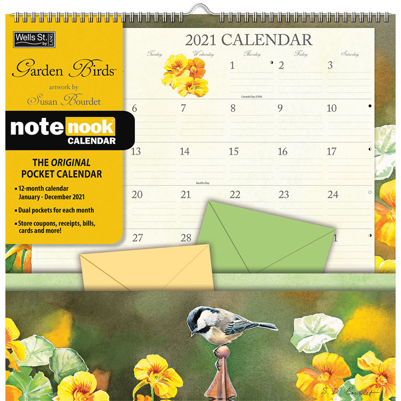 Moms Plan-it 2020 Note Nook Pocket Calendar