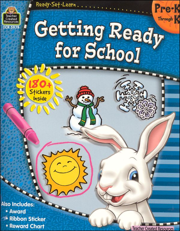Getting Ready For School Ready Set Learn Teacher Created Resources