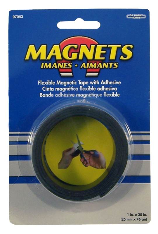 Flexible Magnetic Tape 1" x 30" Roll