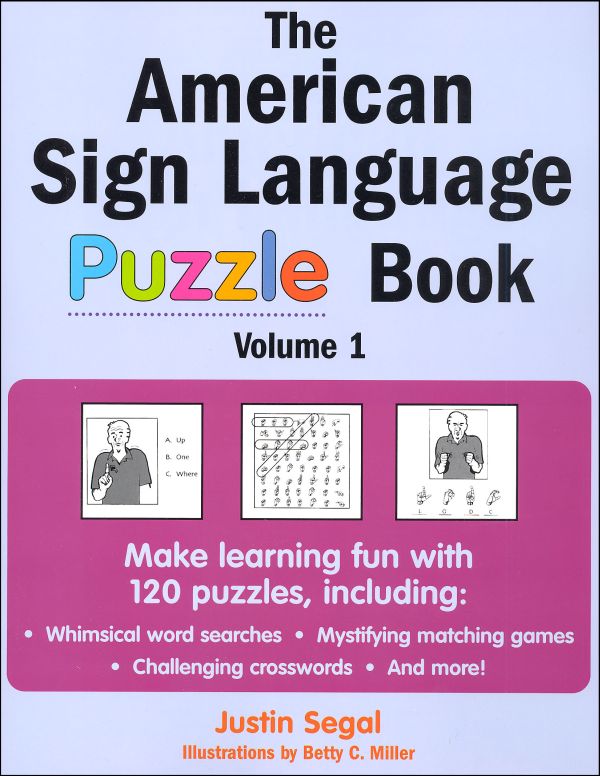 American Sign Language Puzzle Book Vol. 1