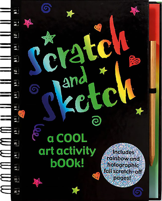 Scratch and Sketch: A Cool Art Activity Book