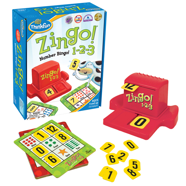 Zingo! 1-2-3 Number Bingo Game