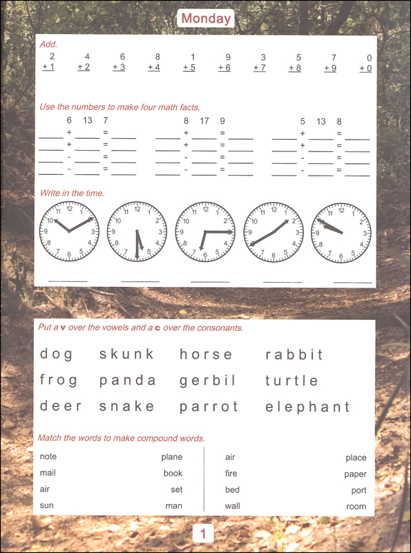 Summer Book 2: For Students Entering Second Grade | Summerbook Company