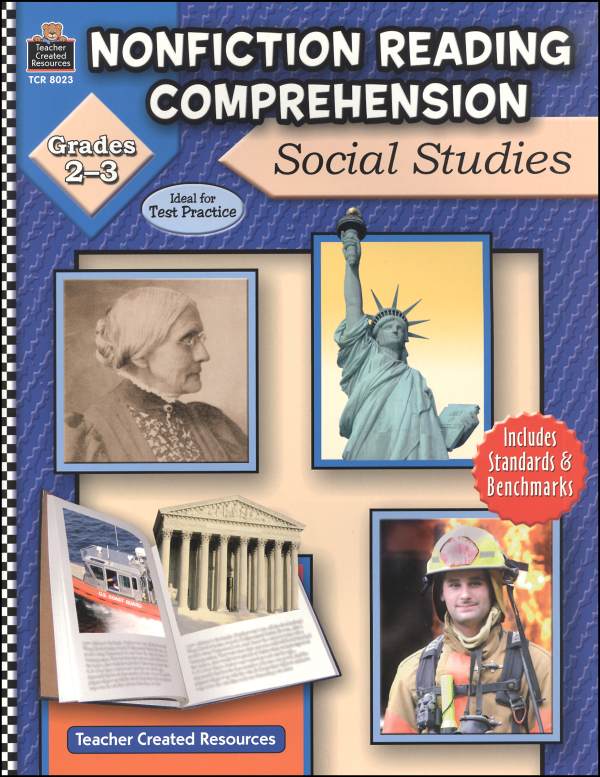 Nonfiction Readng CompSocial Studies Grade 23 Teacher Created