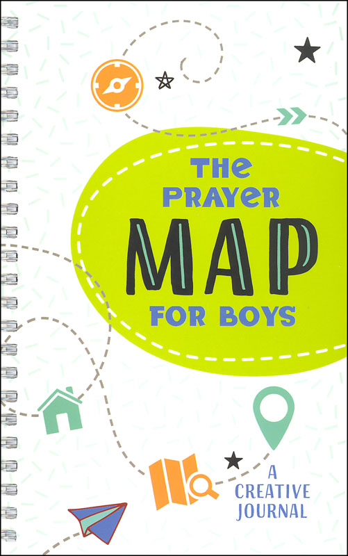 Prayer Map for Boys: Creative Journal