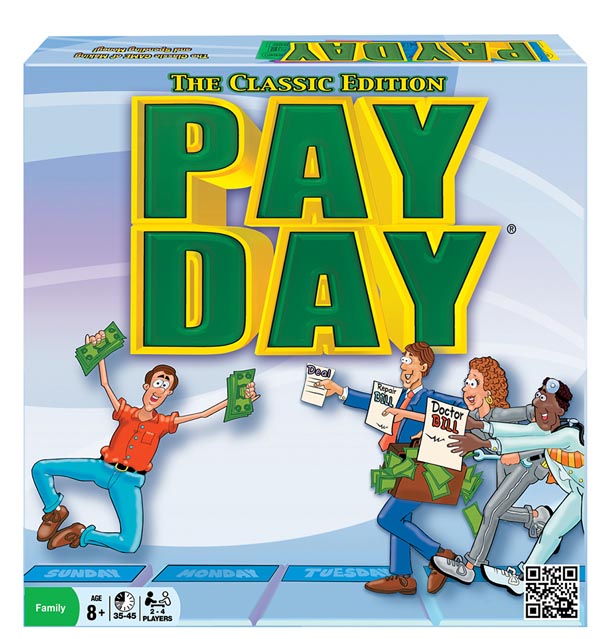 Pay Day Game Classic Edition Winning Moves Games