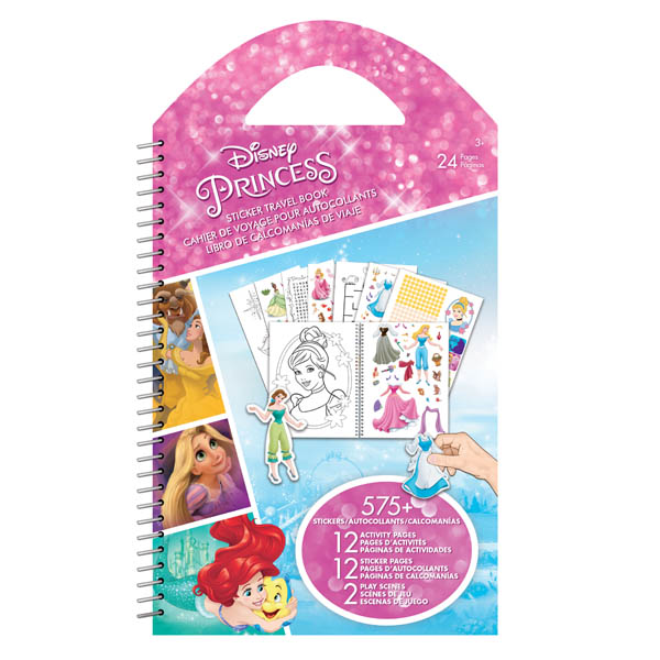 Disney Princess Sticker Travel Book