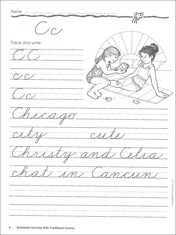 Traditional Cursive: Grades 2-4 (Scholastic Success With) | Scholastic ...