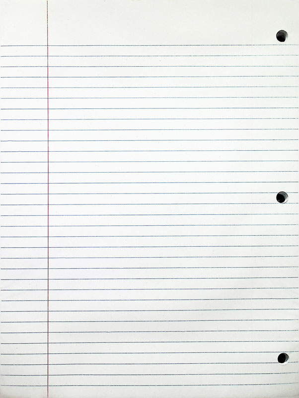 College Ruled Filler Paper (100 count) | Bazic Products