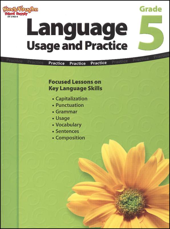 Language Usage and Practice Grade 5 | Steck-Vaughn | 9781419027826