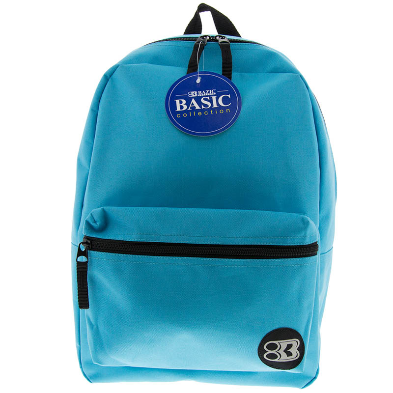 Cyan Basic Backpack 16" | Bazic Products