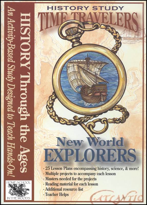 Time Travelers History Study CD: New World Exploration