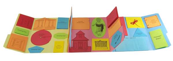 Ancient Greece Lapbook Assembled | Knowledge Box Central | 9781616250270
