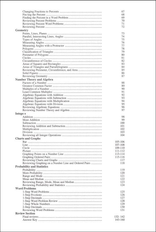 Mastering Essential Math Skills Book 1 | Math Essentials | 9780966621136