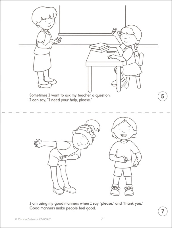 Social Skills: Manners Mini-Books | Key Education | 9781483856964
