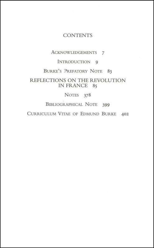 reflections on the revolution in france and other writings