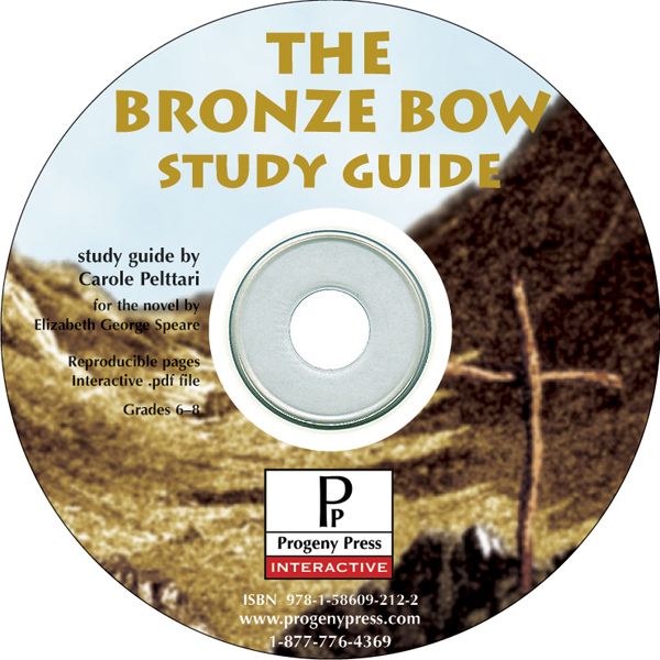 Bronze Bow Study Guide on CD Progeny Press 9781586095703