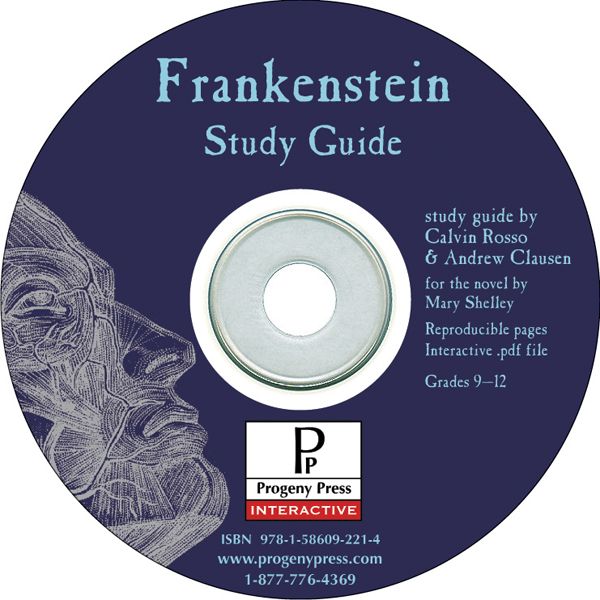 Frankenstein Study Guide on CD Progeny Press 9781586096151